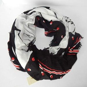 Collection 18 XIIX Dot Floral Square Scarf